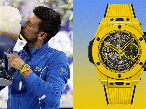 orologio djokovic hublot|novak djokovic watch brands.